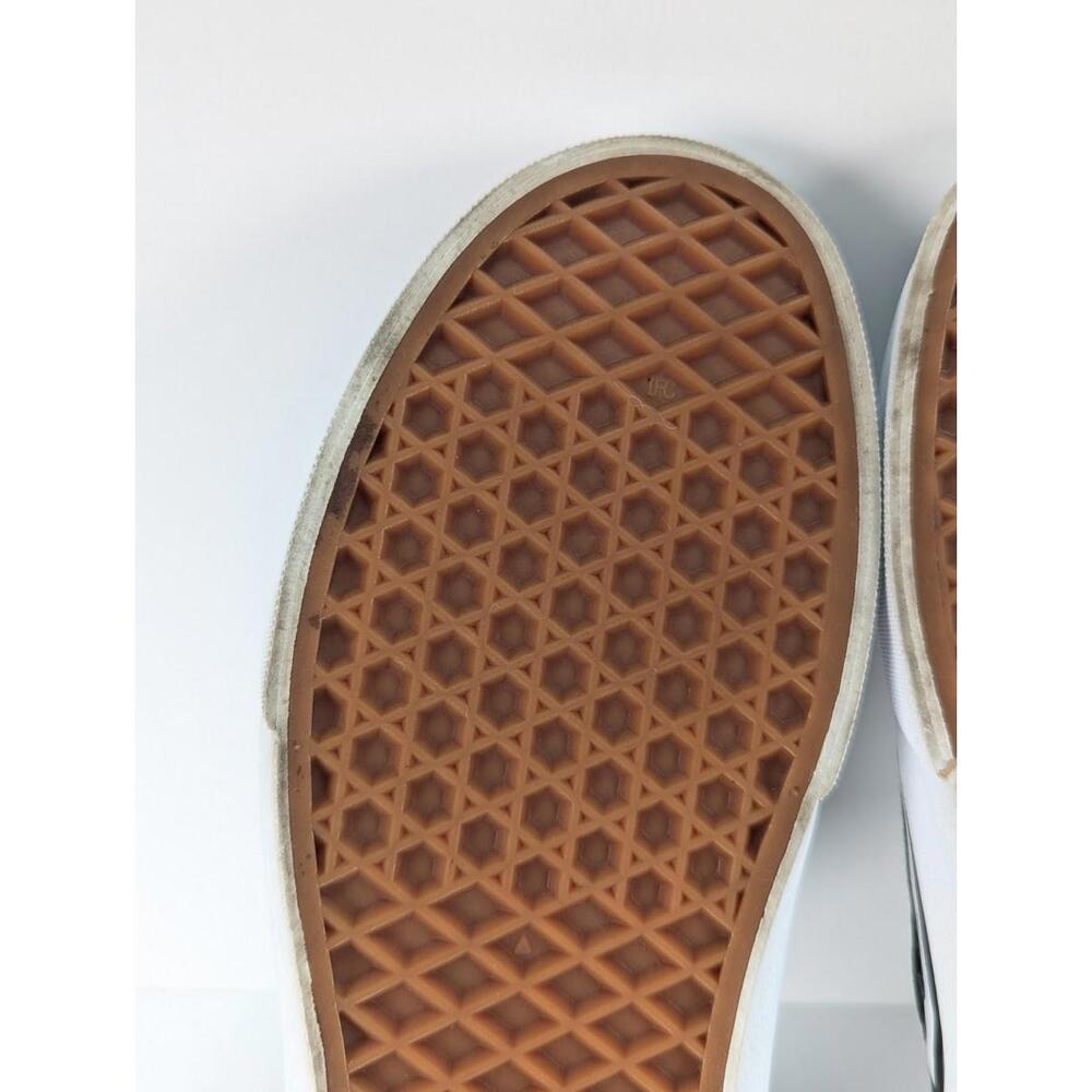 Vans Slip-On Shoes/Sneakers Chambray Gray Womens 8 Unisex Skater Tennies Slipper - Picture 10 of 14